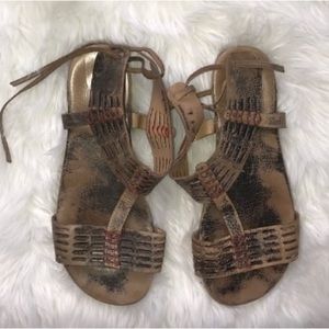 Bed Stu Candace leather sandals